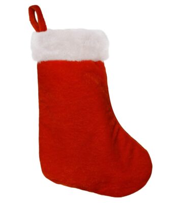HOME HEART BEAUTIFUL VELVET 9" TALL CHRISTMAS STOCKING for FESTIVAL DÉCOR (PACK of EIGHT in EIGHT COLOURS) Visit the HOME HEART Store