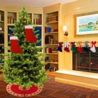 HOME HEART BEAUTIFUL VELVET 9" TALL CHRISTMAS STOCKING for FESTIVAL DÉCOR (PACK of EIGHT in EIGHT COLOURS) Visit the HOME HEART Store
