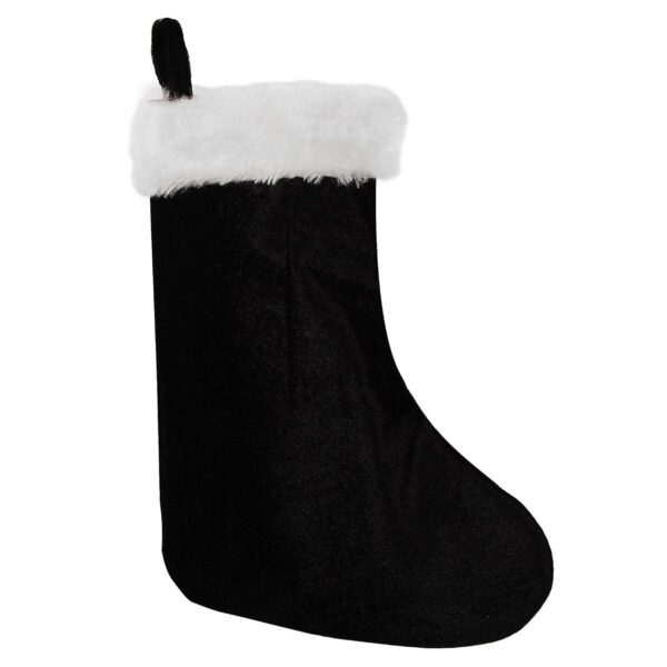 HOME HEART BEAUTIFUL VELVET 9" TALL CHRISTMAS STOCKING for FESTIVAL DÉCOR