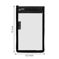 clear Storage Bags with Zipper Closure