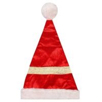 plush SANTA CAP for christmas new year party, sold by Hometex creative india & Made in India. For Twins & Adults (3385-P)